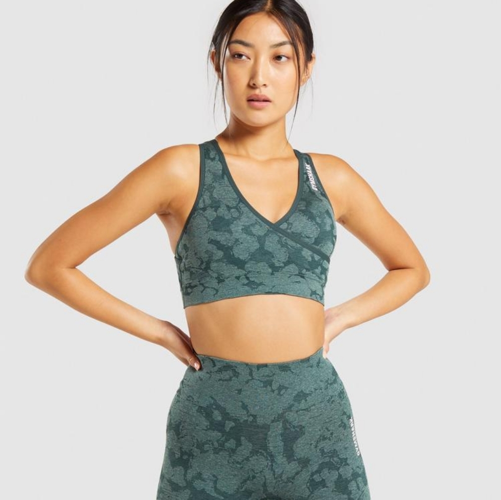 Gymshark Adapt Camo Seamless Sports Bra